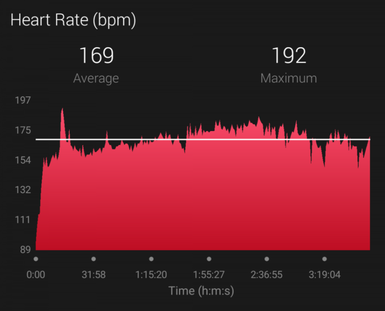Garmin heart rate chart